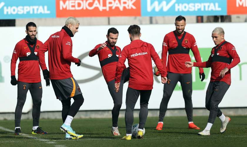 Galatasaray,  Alanyaspor maçının hazırlıklarını tamamladı