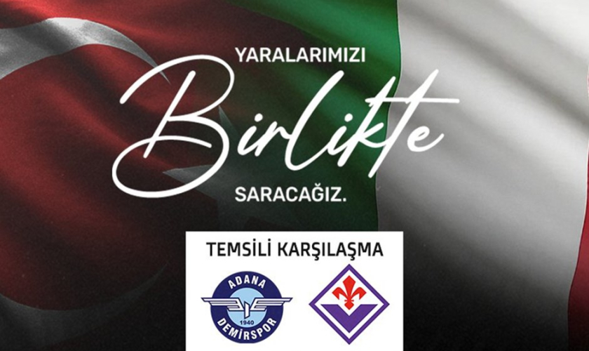 Adana Demirspor, Fiorentina ile karşılaşacak